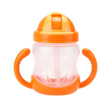 Babyprodukte Training Trinkhalmflasche mit Henkel Trinkbecher